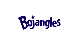 Blue "Bojangles" logo with a star above the "j" on a transparent background, resembling a predictive index alternative with its distinctive flair.